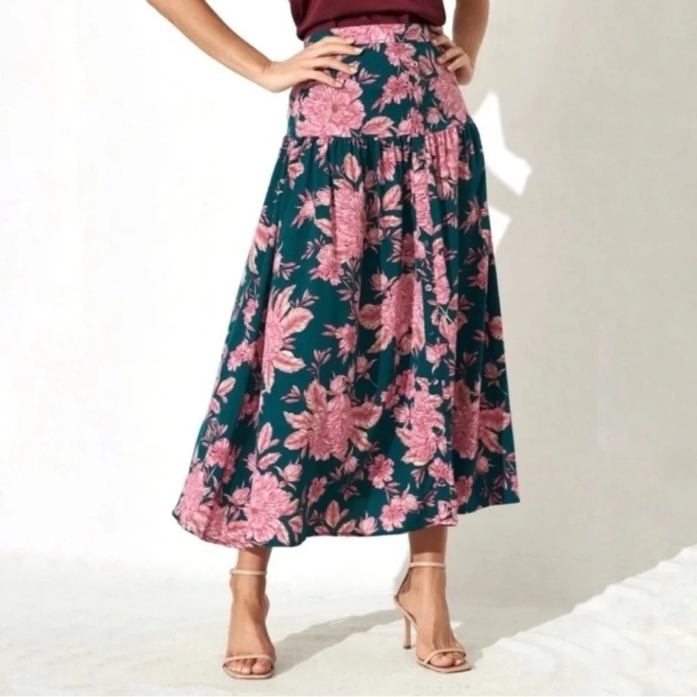 ABLE THE LABEL Bonnie Floral Skirt